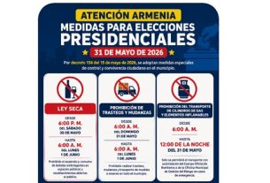 Autoridades decretan, Ley Seca y restricciones para elecciones presidenciales del 31 de mayo