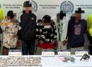 Cinco presuntos integrantes del grupo de delincuencia común conocido como “Los Petetes” fueron capturados en el barrio Vistahermosa, al sur de Armenia