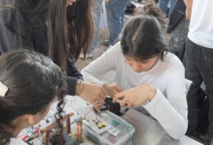Estudiantes de la Universidad del Quindío desarrollaron prototipos antidrones en muestra tecnológica