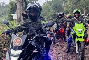 Tropas de la Octava Brigada, refuerzan presencia militar en zona limítrofe entre Quindío y Valle del Cauca