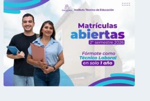 Comfenalco Quindío inició matrículas para programas técnicos del segundo semestre de 2026