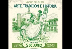 El municipio de Pijao celebrará sus 124 años con una velada cultural en el Parque Principal