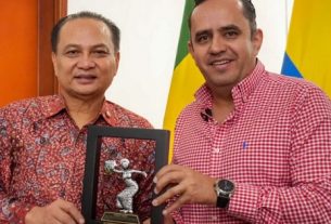 Visita del embajador de Indonesia fortalece relaciones de cooperación con el Quindío