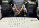 Capturan en Armenia a un hombre señalado de portar 70 dosis de bazuco