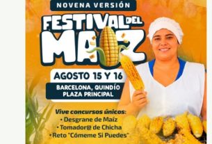 Cerca de 100 expositores participarán en el IX Festival del Maíz en el corregimiento de Barcelona