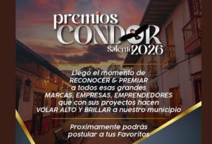El municipio de Salento, se prepara los Premios Cóndor a la Excelencia Turística 2026