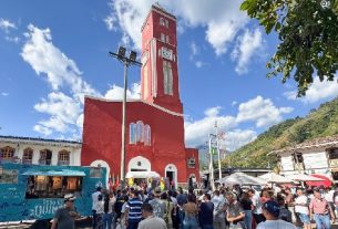 Pijao reinauguró la fachada de la parroquia San José tras iniciativa de organizaciones cívicas y comunidad
