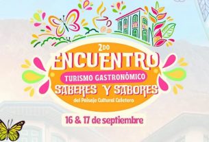 Calarcá será sede del Segundo Encuentro de Turismo Gastronómico del Paisaje Cultural Cafetero
