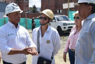 Intercambiador vial de la calle 2 norte alcanza 45 % de ejecución en Armenia