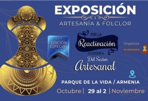 La Asociación de Artesanos del Quindío se prepara para su edición especial de la exposición Artesanía y Folclor en el Parque de la Vida