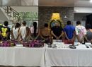 Nueve capturados y más de 5,9 kilos de droga incautados en allanamientos en Armenia y Calarcá