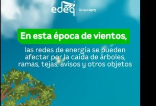 Vientos generan afectaciones en el servicio de energía en varios municipios del Quindío