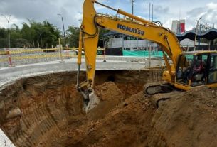 Armenia inicia excavación del paso deprimido del intercambiador vial de la calle 2 norte